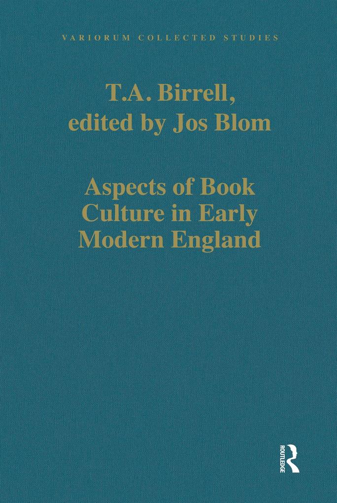Aspects of Book Culture in Early Modern England