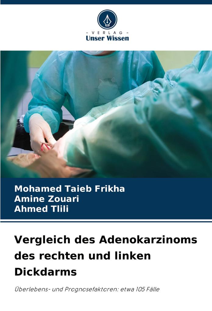 Vergleich des Adenokarzinoms des rechten und linken Dickdarms