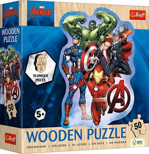 Holz Puzzle Junior 50 - Avengers