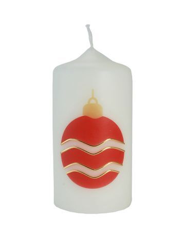 Christbaumkugel mit Wachsauflage
