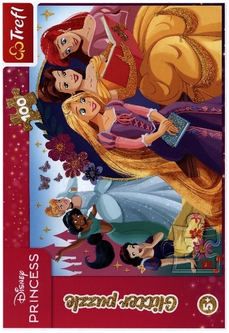 Glitter Puzzle 100 - Princess