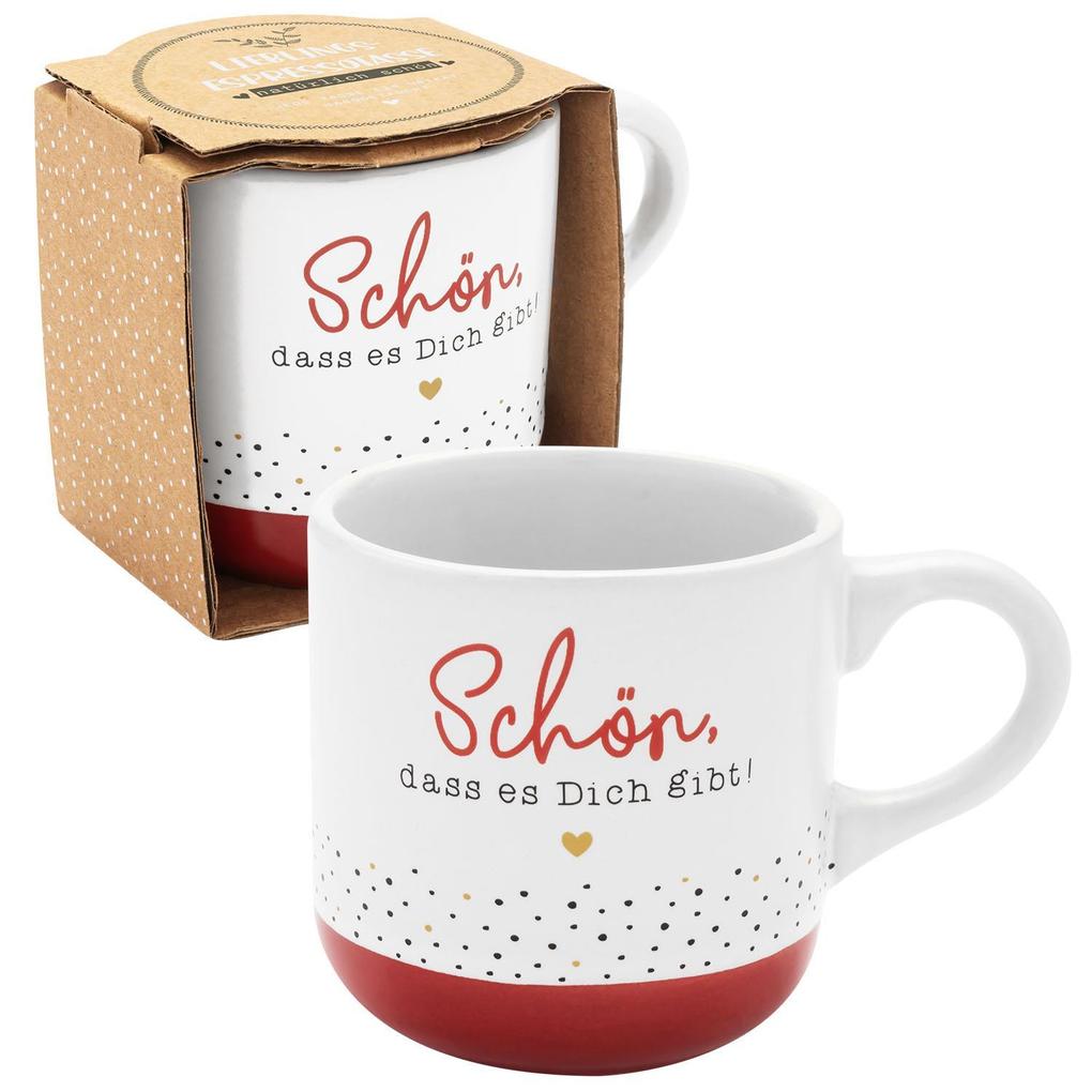 GRUSS & CO Espressotasse Motiv Schön 10 cl