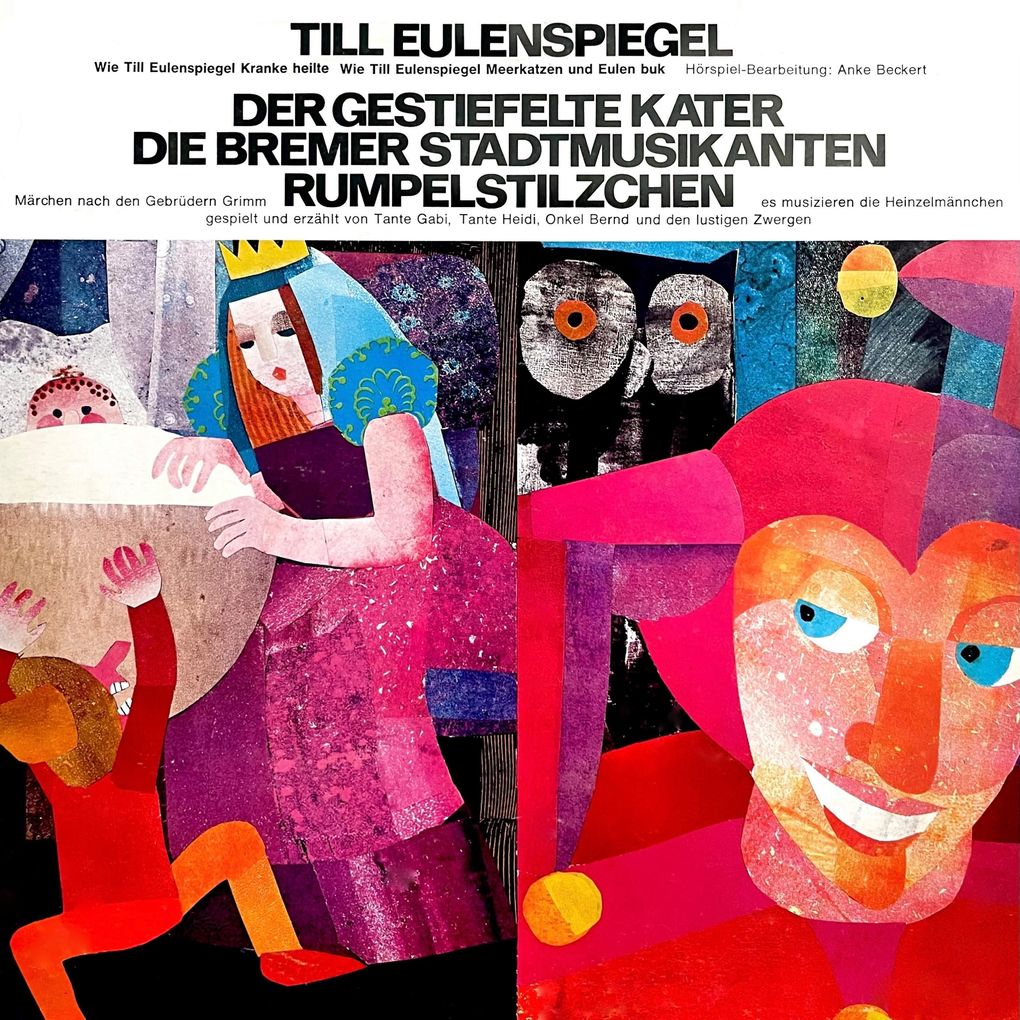 Anke Beckert Gebrüder Grimm - Till Eulenspiegel / Der gestiefelte Kater / Die Bremer Stadtmusikanten / Rumpelstilzchen