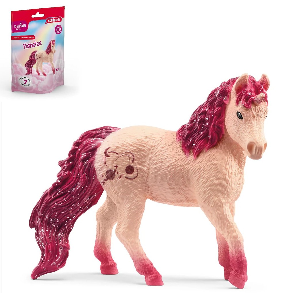 Schleich 70801 - Bayala Einhorn Planetea Sammeleinhorn Spielfigur 8x7x2cm