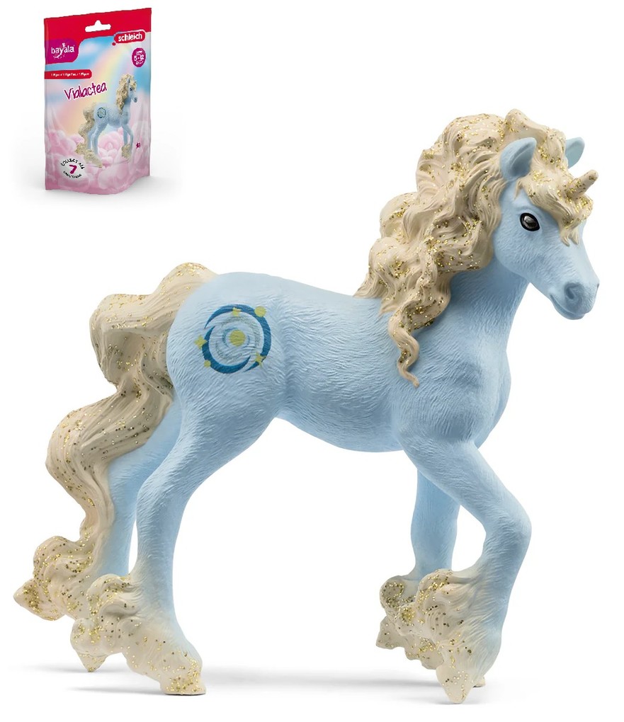 Schleich 70799 - Bayala Einhorn Vialactea Sammeleinhorn Spielfigur 9x8x2cm