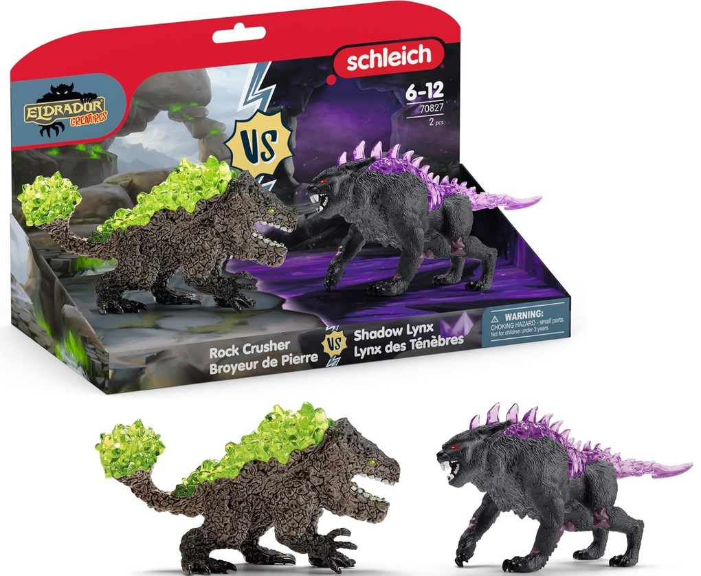 schleich Schattenluchs vs. Felsbrecher