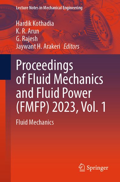 Proceedings of Fluid Mechanics and Fluid Power (FMFP) 2023 Vol. 1