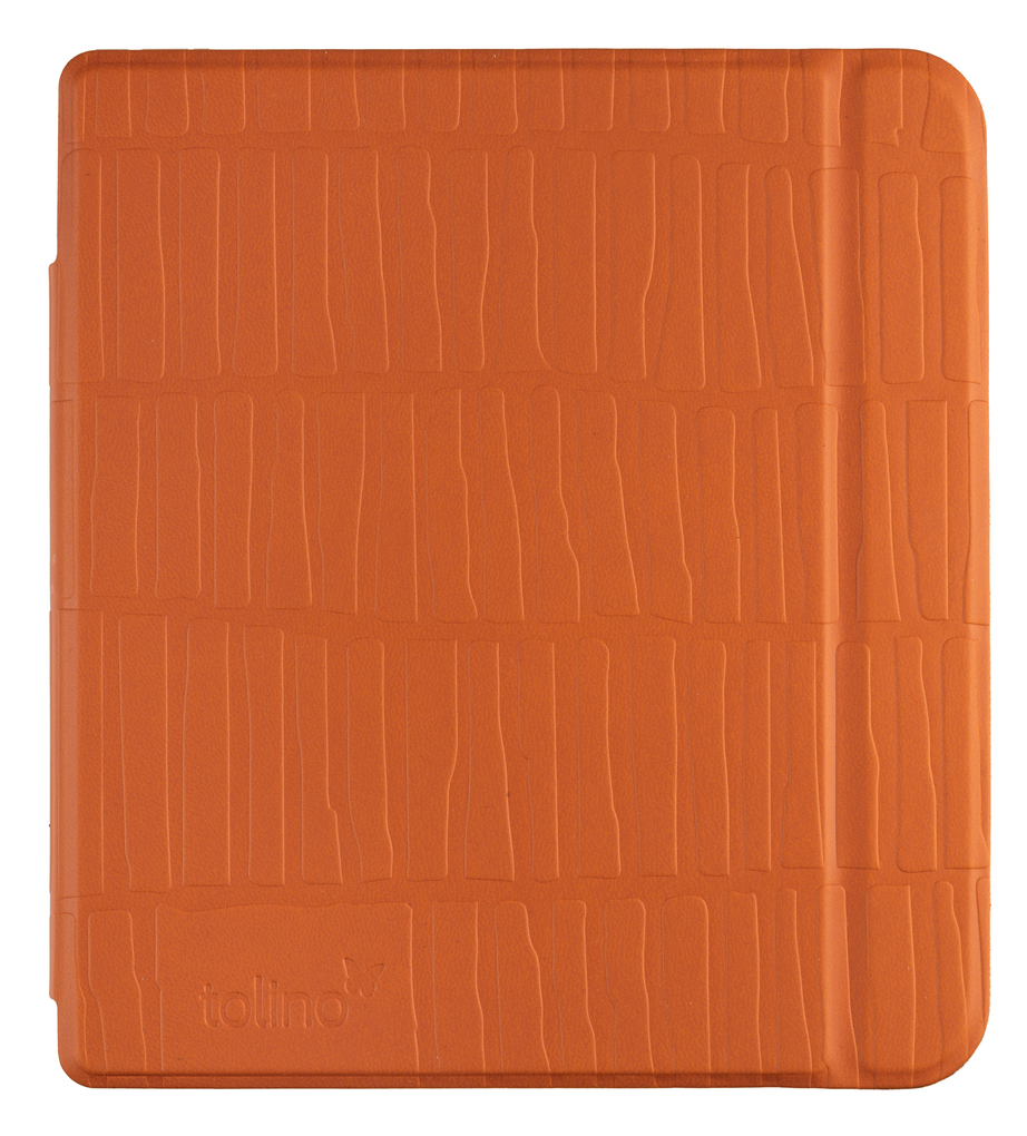 tolino vision color - Tasche Slim - Orange Vertical Lines