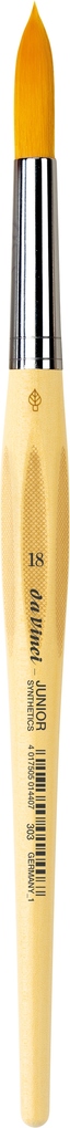 da Vinci Pinsel Junior Synthetics rund Serie 303 Gr. 18