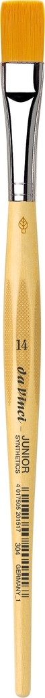 da Vinci Pinsel Junior Synthetics flach Serie 304 Gr. 14