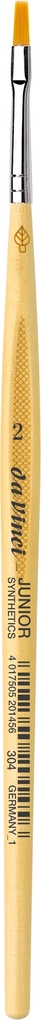 da Vinci Pinsel Junior Synthetics flach Serie 304 Gr. 2