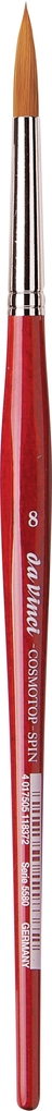 da Vinci Pinsel COSMOTOP-SPIN Aquarellpinsel Serie 5580 Gr. 8 rund