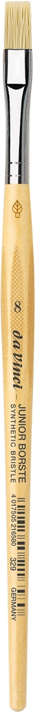 da Vinci Pinsel Junior mit synthetischen Borsten flach Serie 329 Gr. 8