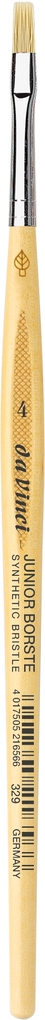 da Vinci Pinsel Junior mit synthetischen Borsten flach Serie 329 Gr. 4