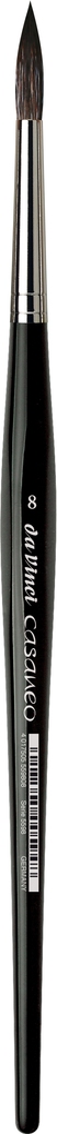 da Vinci Pinsel CASANEO Aquarellpinsel rund Serie 5598 Gr. 8