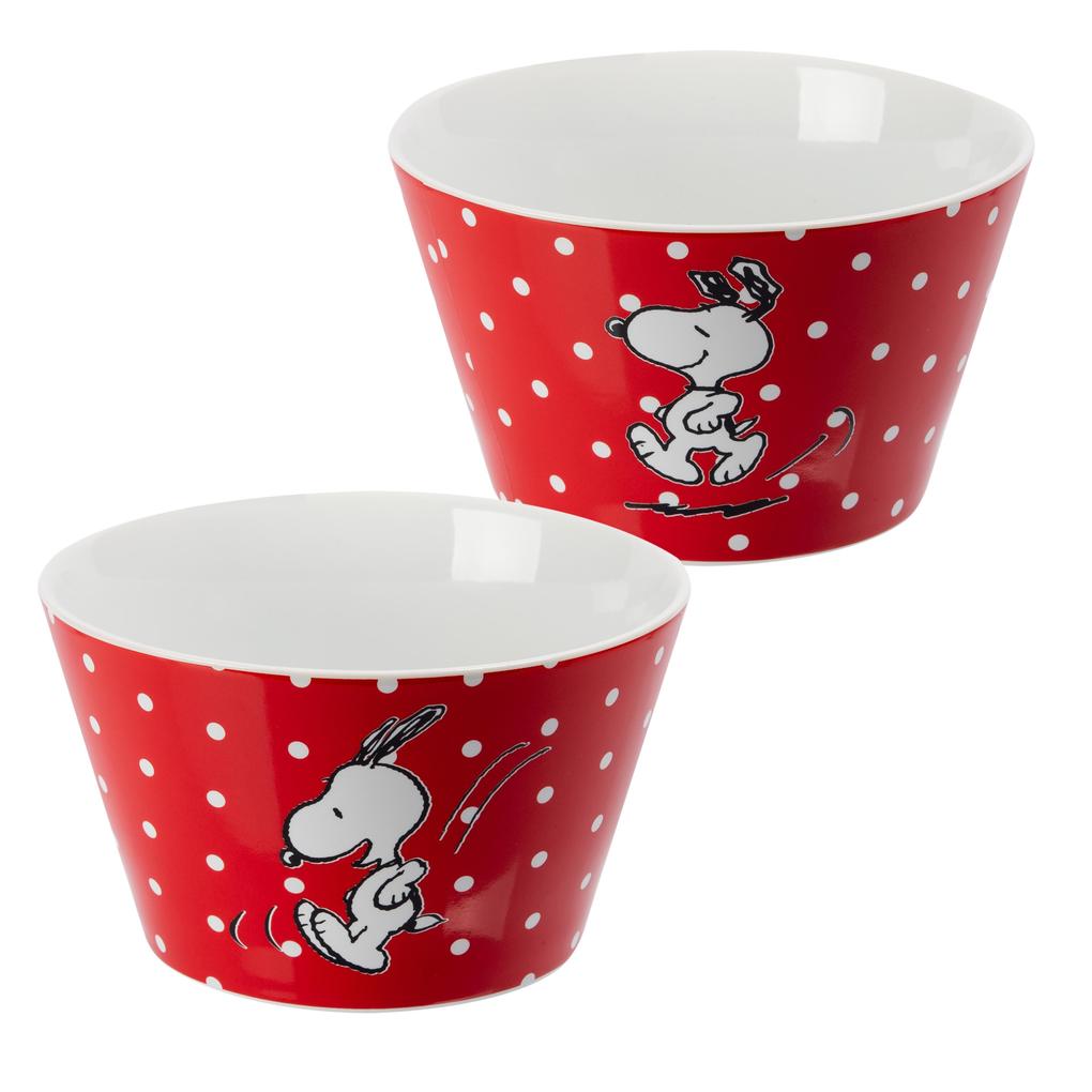 bowl - Red dots