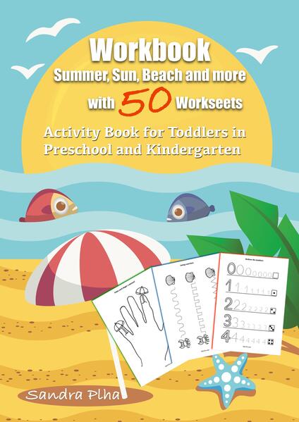Workbook Summer Sun Beach and more with 50 Worksheets