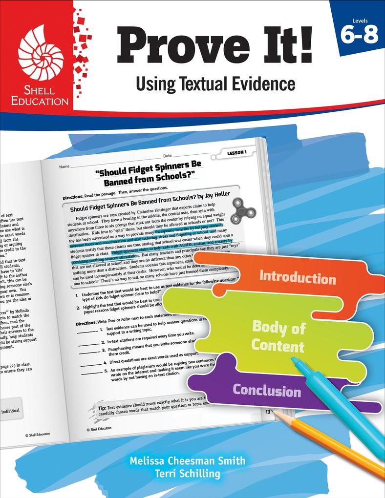 Prove It! Using Textual Evidence Levels 6-8