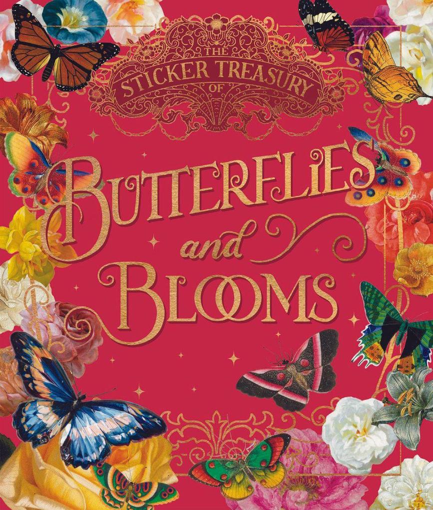 Thames & Hudson The Sticker Treasury Of Blooms And Butterflies