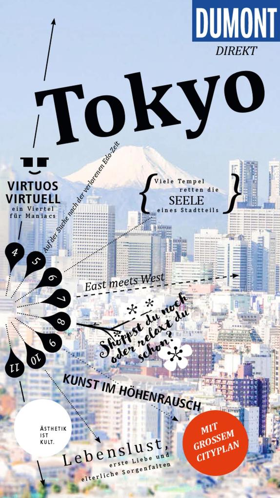 DUMONT direkt Reiseführer E-Book Tokyo