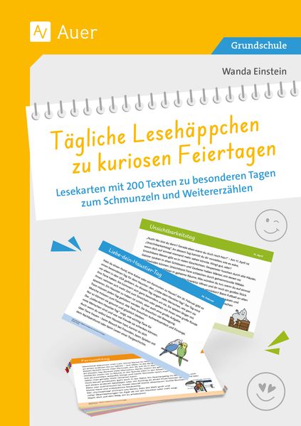 Tägliche Lesehäppchen zu kuriosen Feiertagen