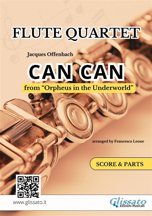 Flute Quartet 'Can Can' score & parts