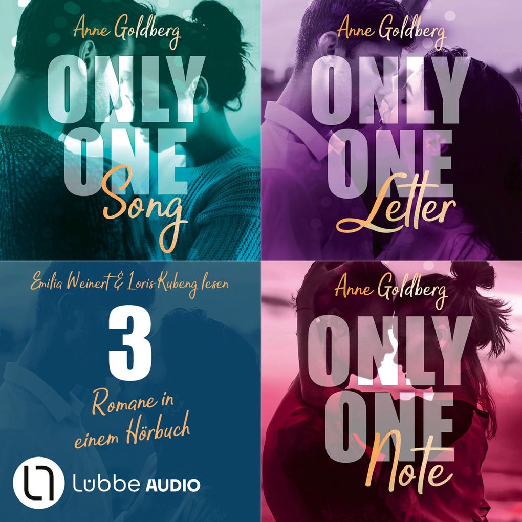 Only One Song | Only one Letter | Only One Note - 3 Romane in einem Hörbuch!