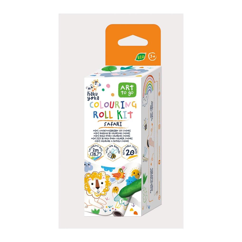 Haku Yoka - Mini Malrollenset Safari