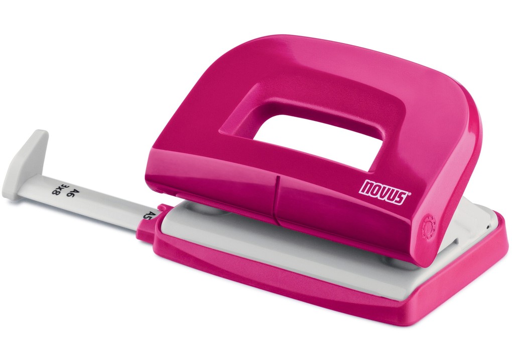 Novus Locher E 210 fresh bis 10 Blatt fresh pink