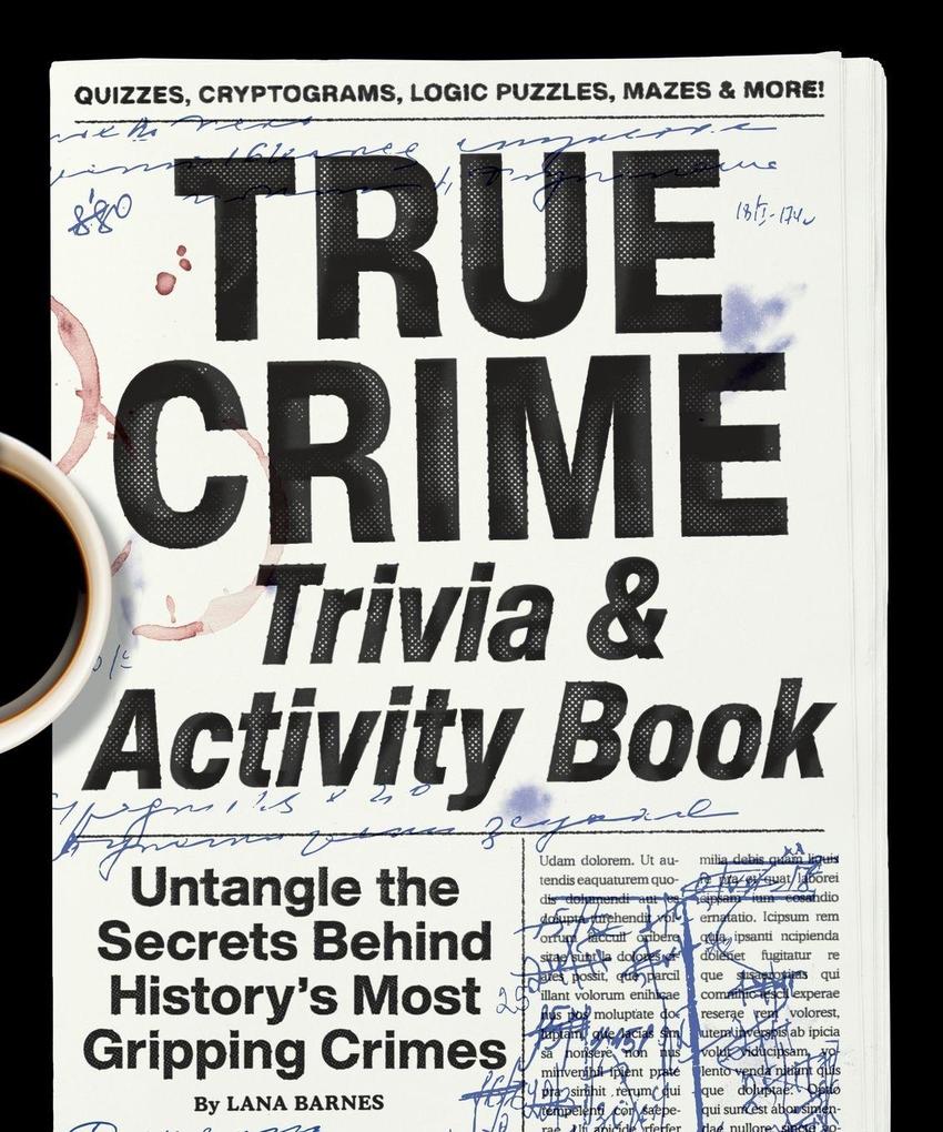 True Crime Trivia & Activity Book