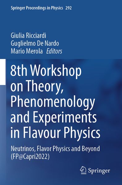 8th Workshop on Theory Phenomenology and Experiments in Flavour Physics