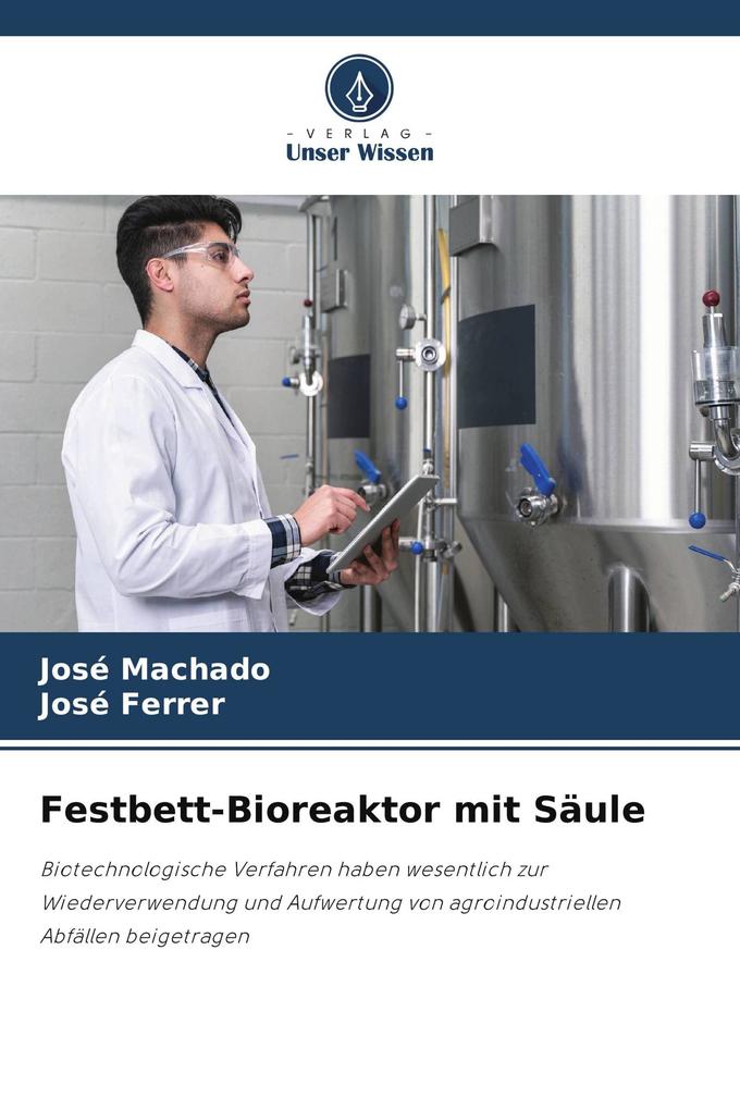 Festbett-Bioreaktor mit Säule
