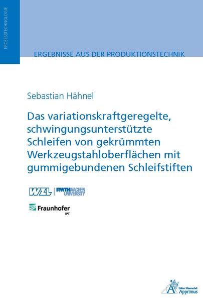 Das variationskraftgeregelte schwingungsunterstützte Schleifen von gekrümmten Werkzeugstahloberflächen mit gummigebundenen Schleifstiften