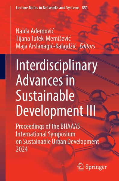 Interdisciplinary Advances in Sustainable Development III