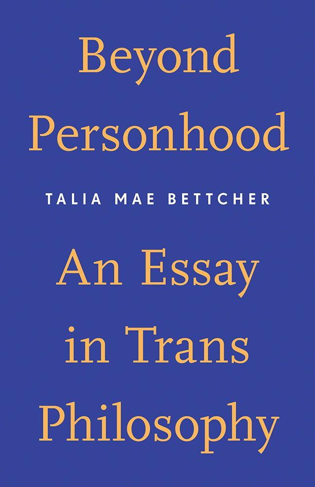 Mng University Presses Beyond Personhood
