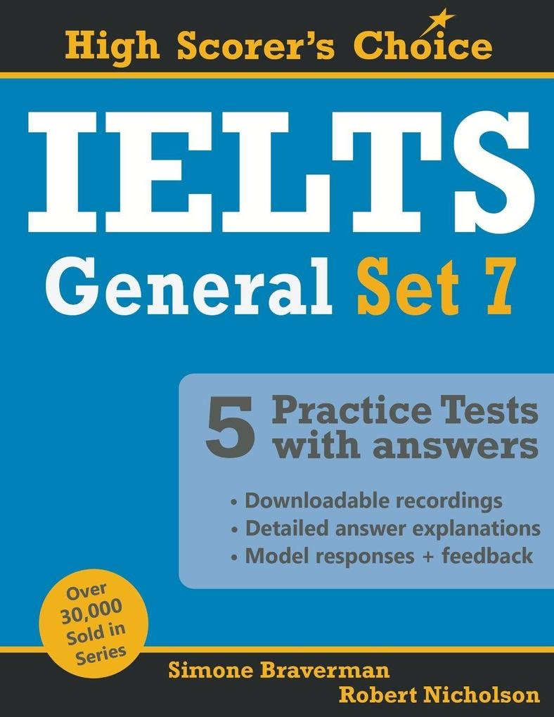 IELTS 5 Practice Tests General Set 7