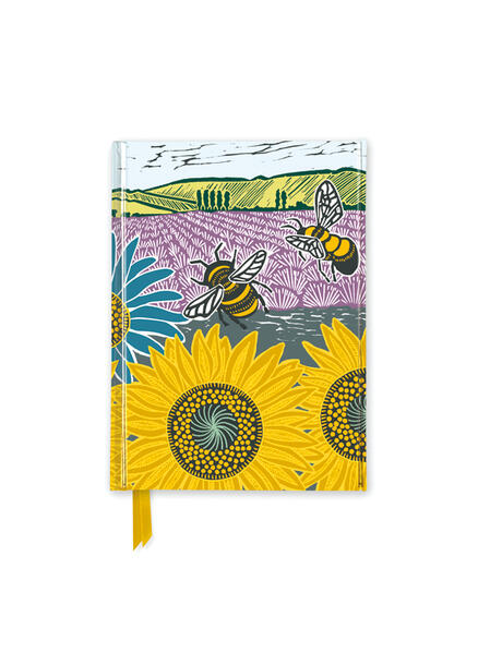 Kate Heiss: Sunflower Fields (Foiled Pocket Journal)