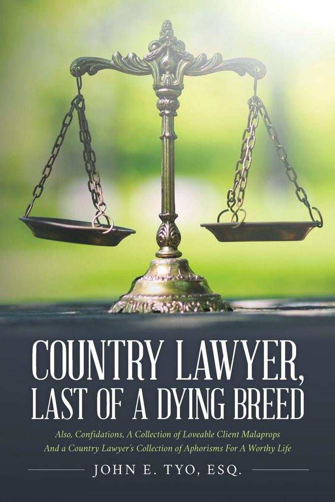 Country Lawyer Last Of A Dying Breed
