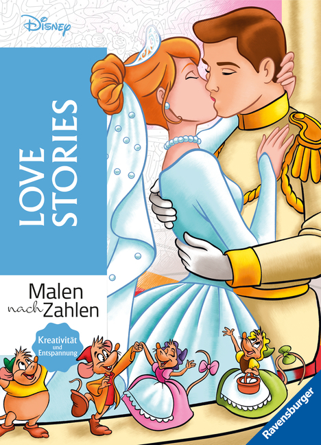 Disney - Malen nach Zahlen: Love Stories - Taschenbuch - Image 5
