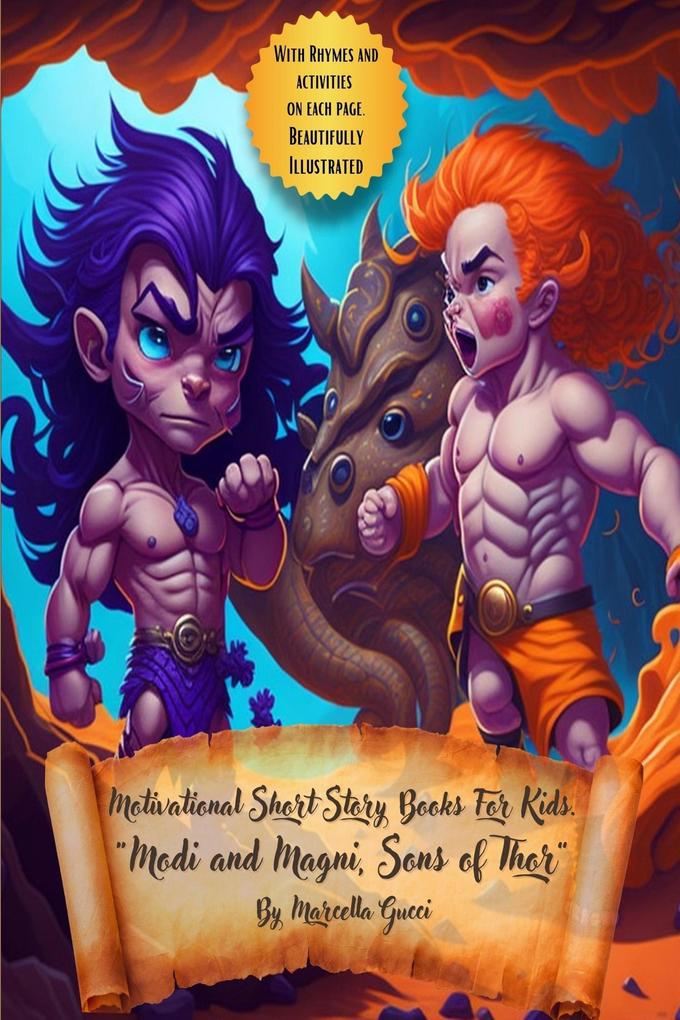 Motivational Short Story Books For Kids - Modi and Magni Sons of Thor (Picture Books #16)