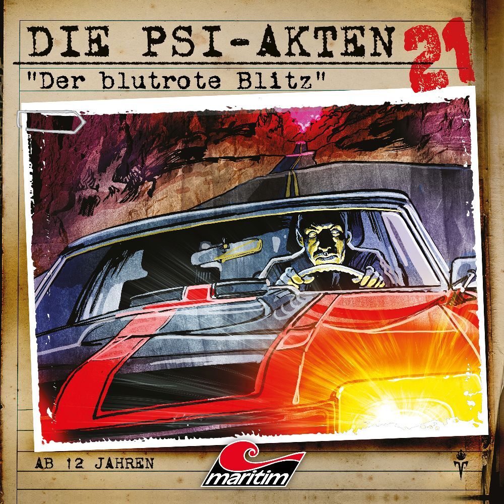 Die PSI-Akten - Der blutrote Blitz1 Audio-CD