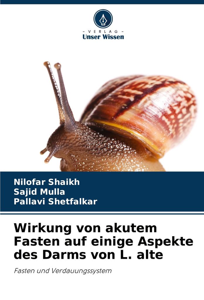 Wirkung von akutem Fasten auf einige Aspekte des Darms von L. alte
