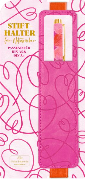 Stiftehalter für Notizbücher - All about pink