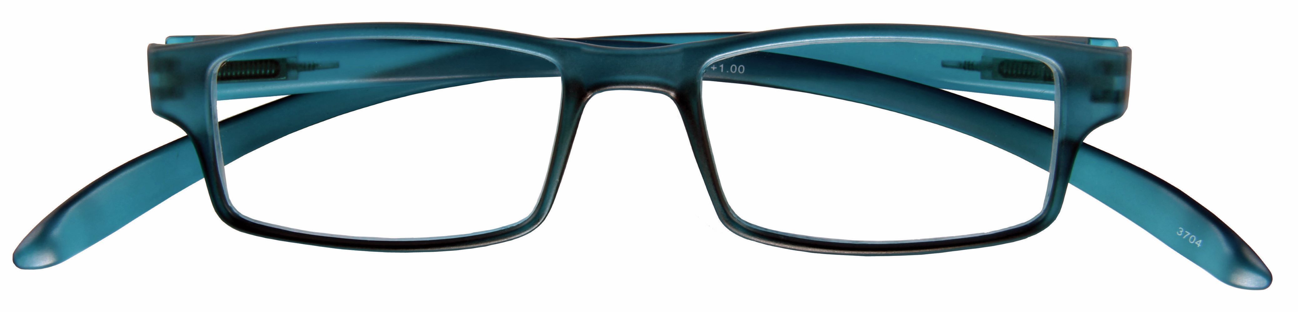 Lesebrille HANG OVER LIFE blau +2.50 dpt mit Etui