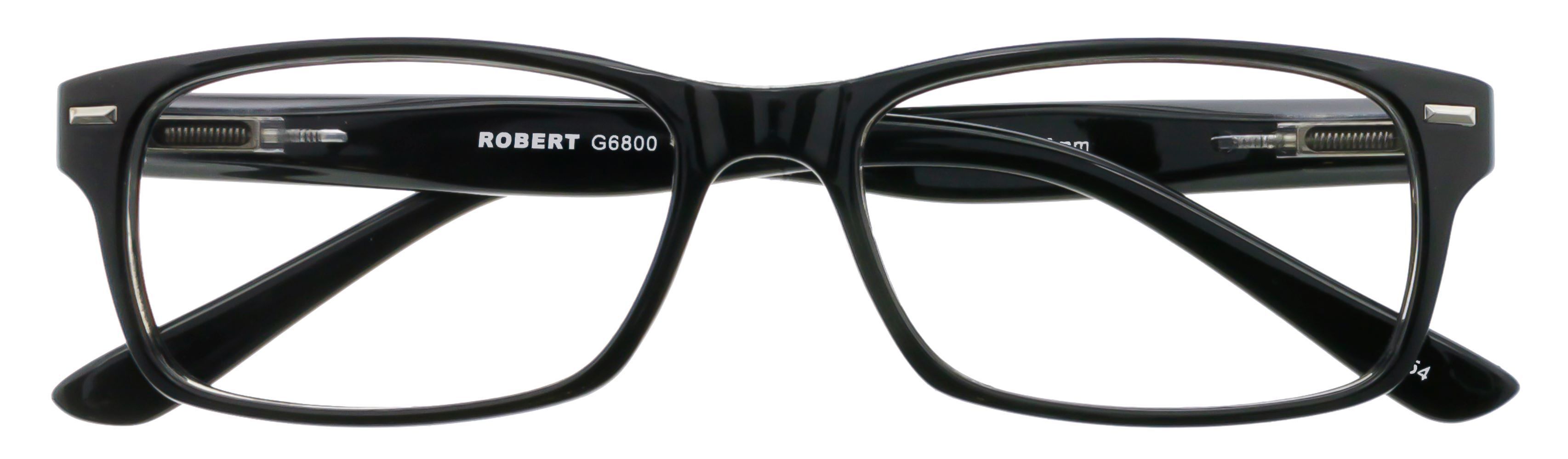 Lesebrille ROBERT schwarz +1.00 dpt mit Etui