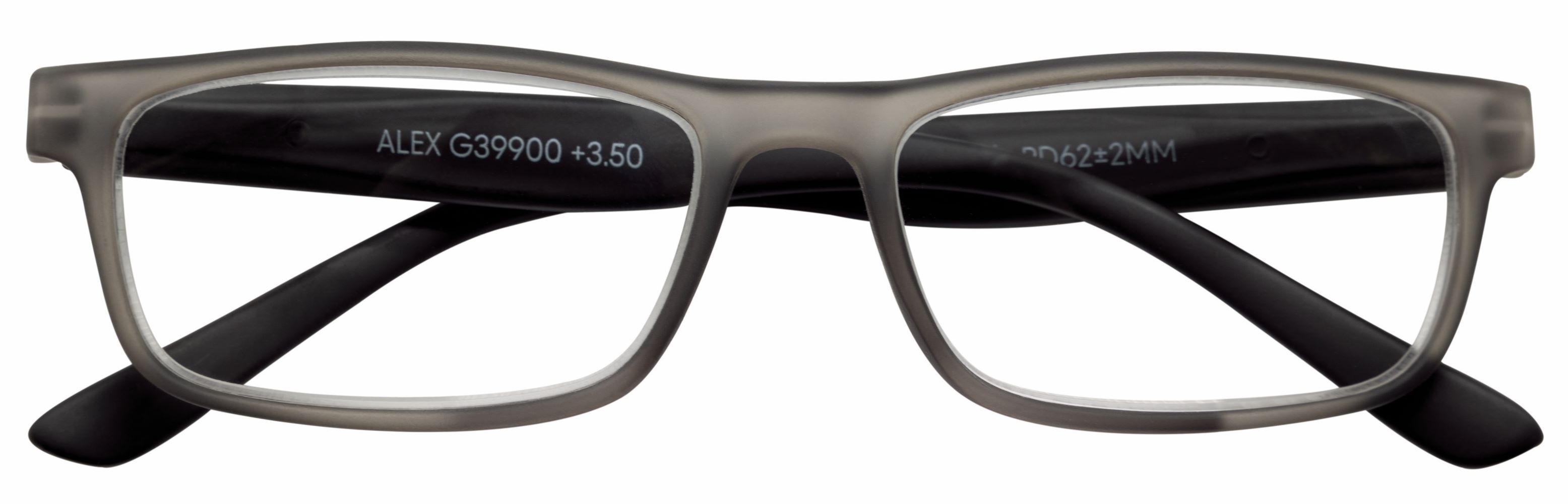 Lesebrille ALEX anthrazit +1.00 dpt