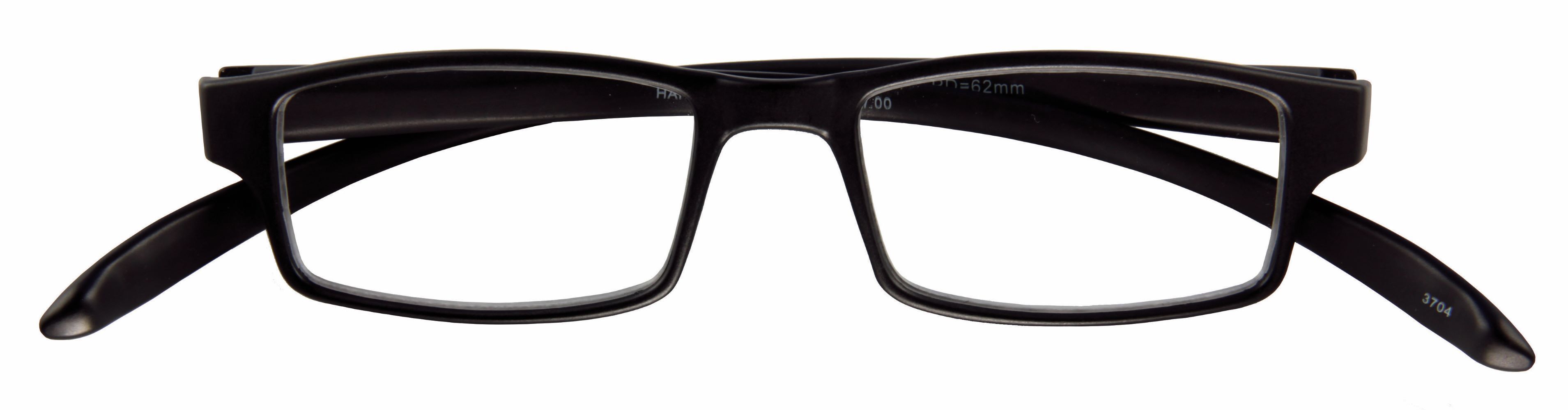 Lesebrille HANG OVER LIFE schwarz +1.50 dpt mit Etui