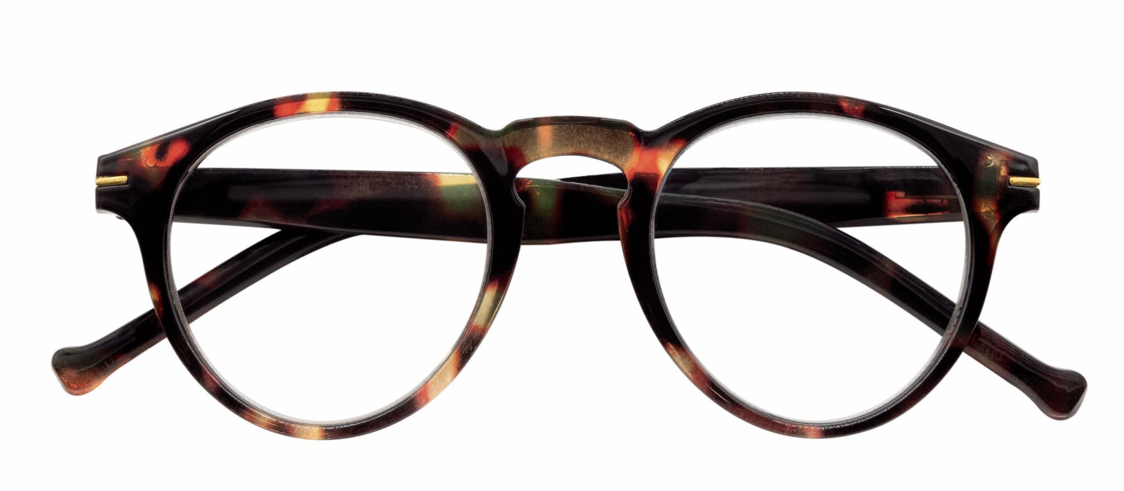 Lesebrille FRANKIE havanna dunkel +3.00 dpt mit Etui