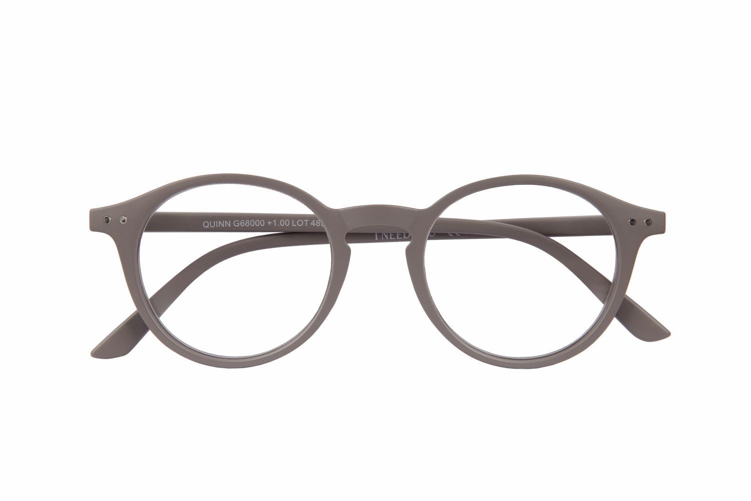 Lesebrille QUINN grau +1.00 dpt