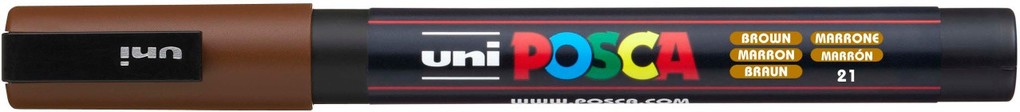 POSCA Pigmentmarker PC-3M, braun